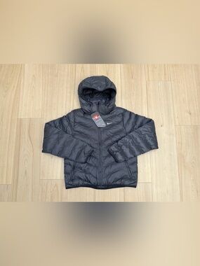 Nike Windpuffer Therma Fit Hooded Puffer Jacket Black Women’s Small HV2457-010